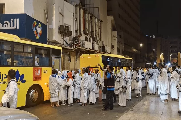 Rute Bus Shalawat untuk Jemaah Haji Indonesia di Mekkah 2025