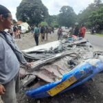 Truk Tabrak Angkot hingga Hancur Lebur, 11 Orang  Tewas di cilacap